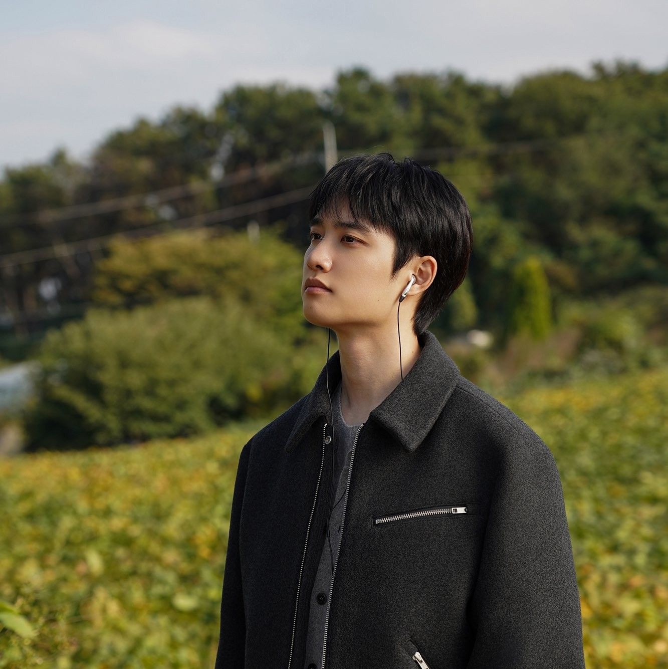 A moment captured by a fan of Doh Kyungsoo (D.O.)