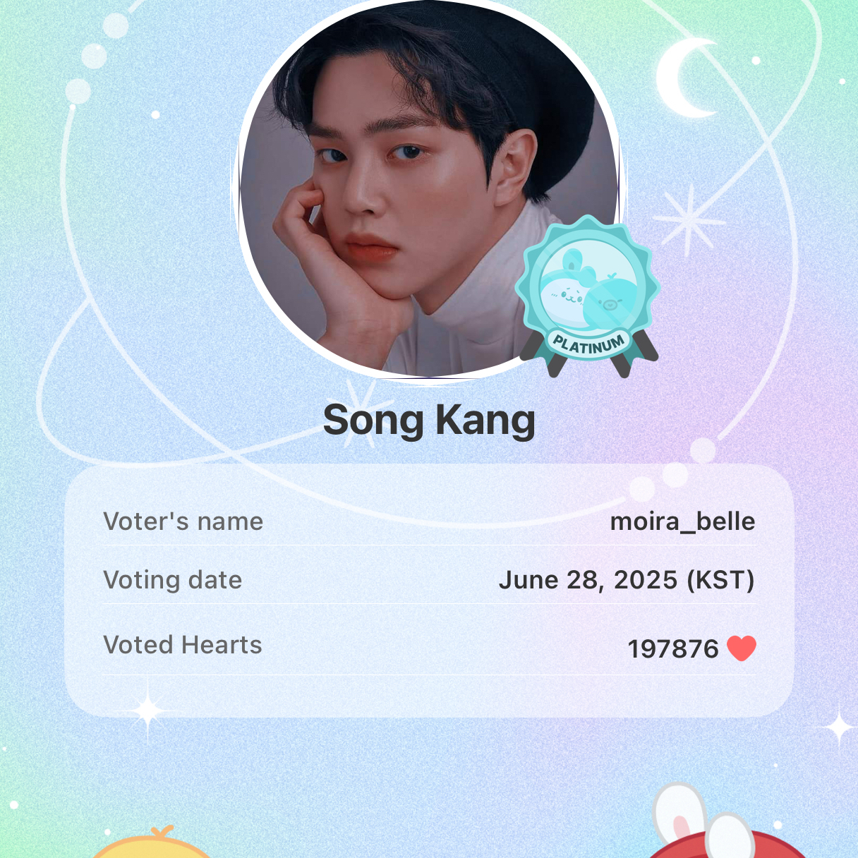 Latest photo of Song Kang