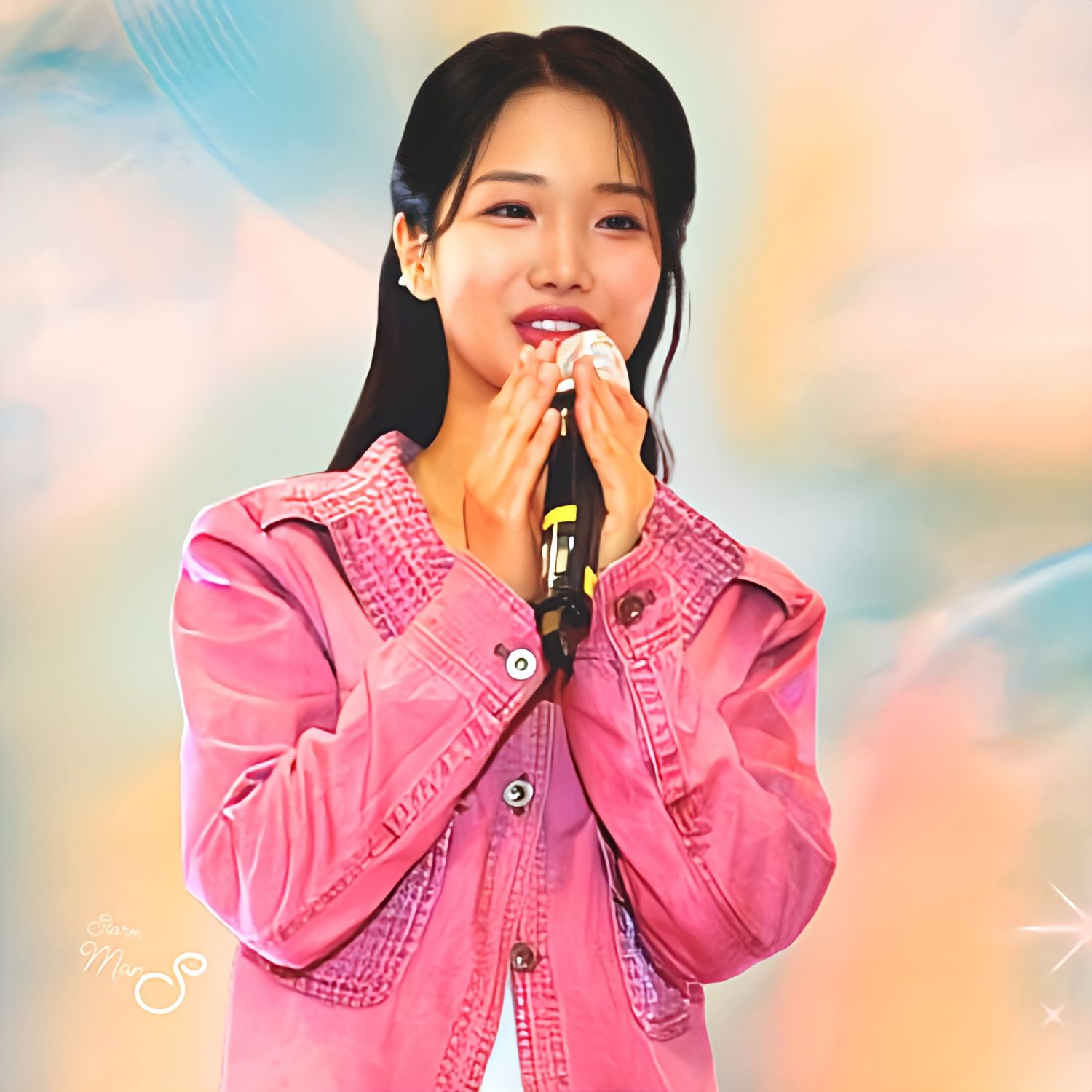 Behind-the-scenes cut of Kim Soyeon (2004)