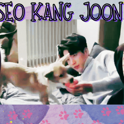 Recent activity shot of Seo Kangjoon