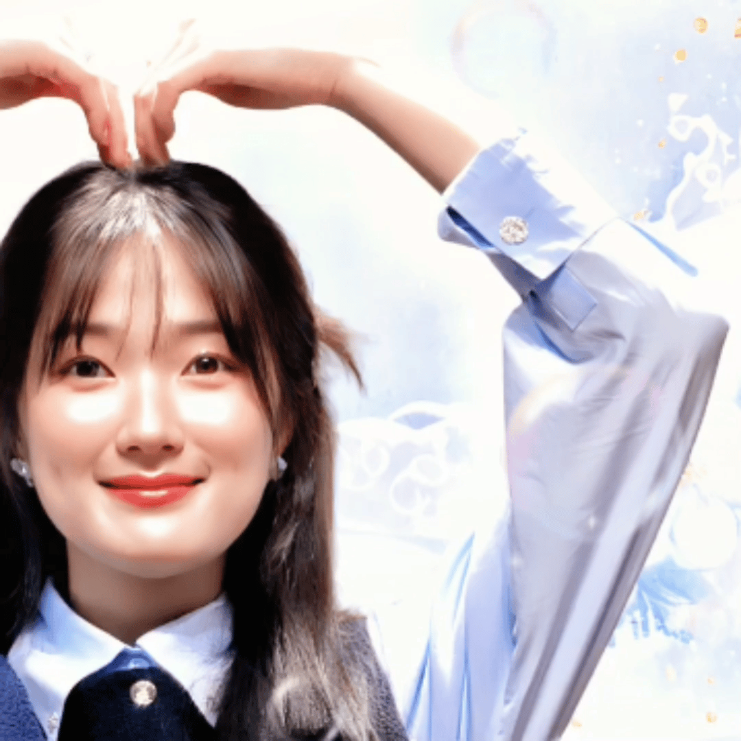 A moment captured by a fan of Kim Hyeyoon