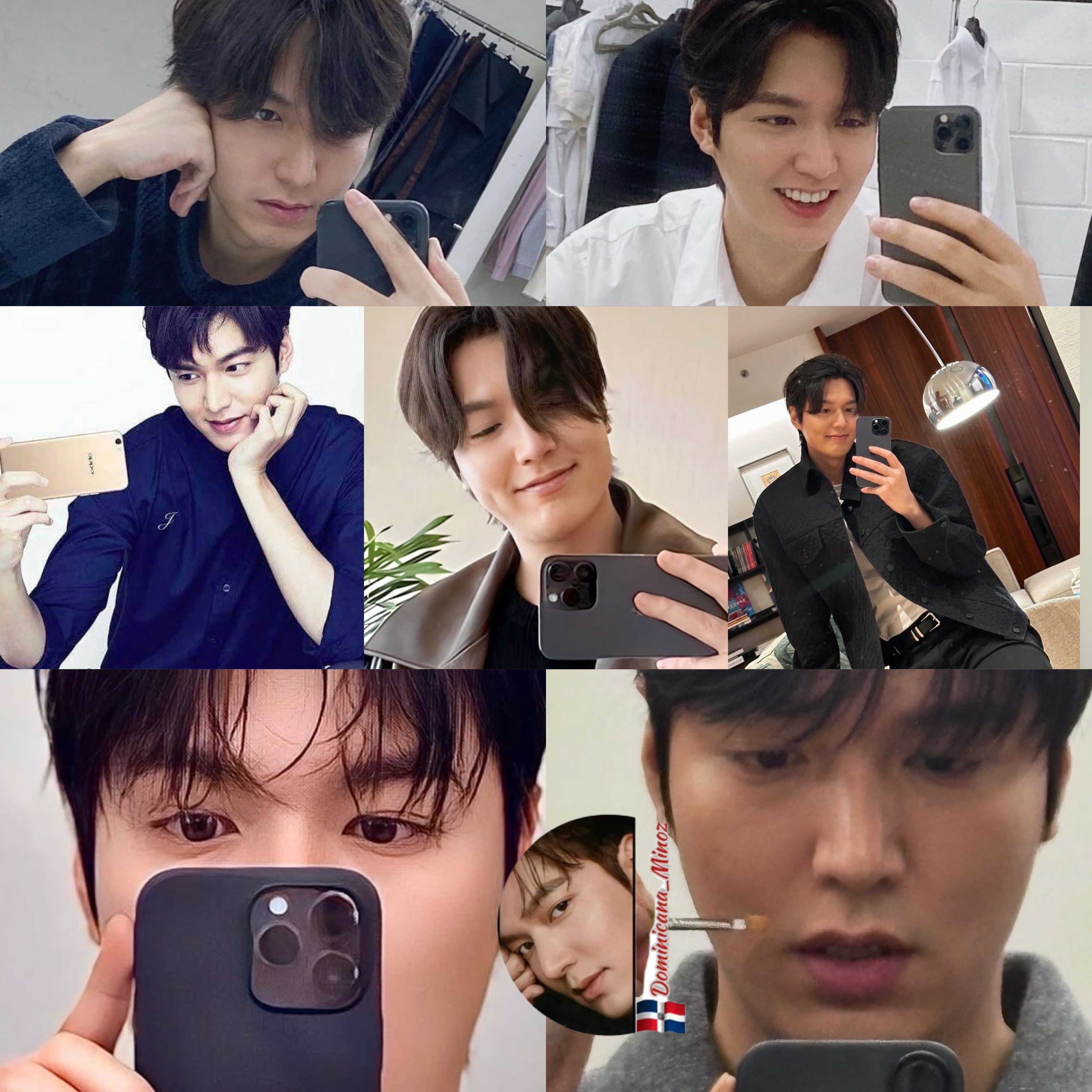 粉絲拍下的李敏鎬瞬間