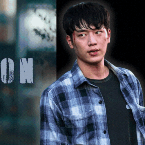 Behind-the-scenes cut of Seo Kangjoon