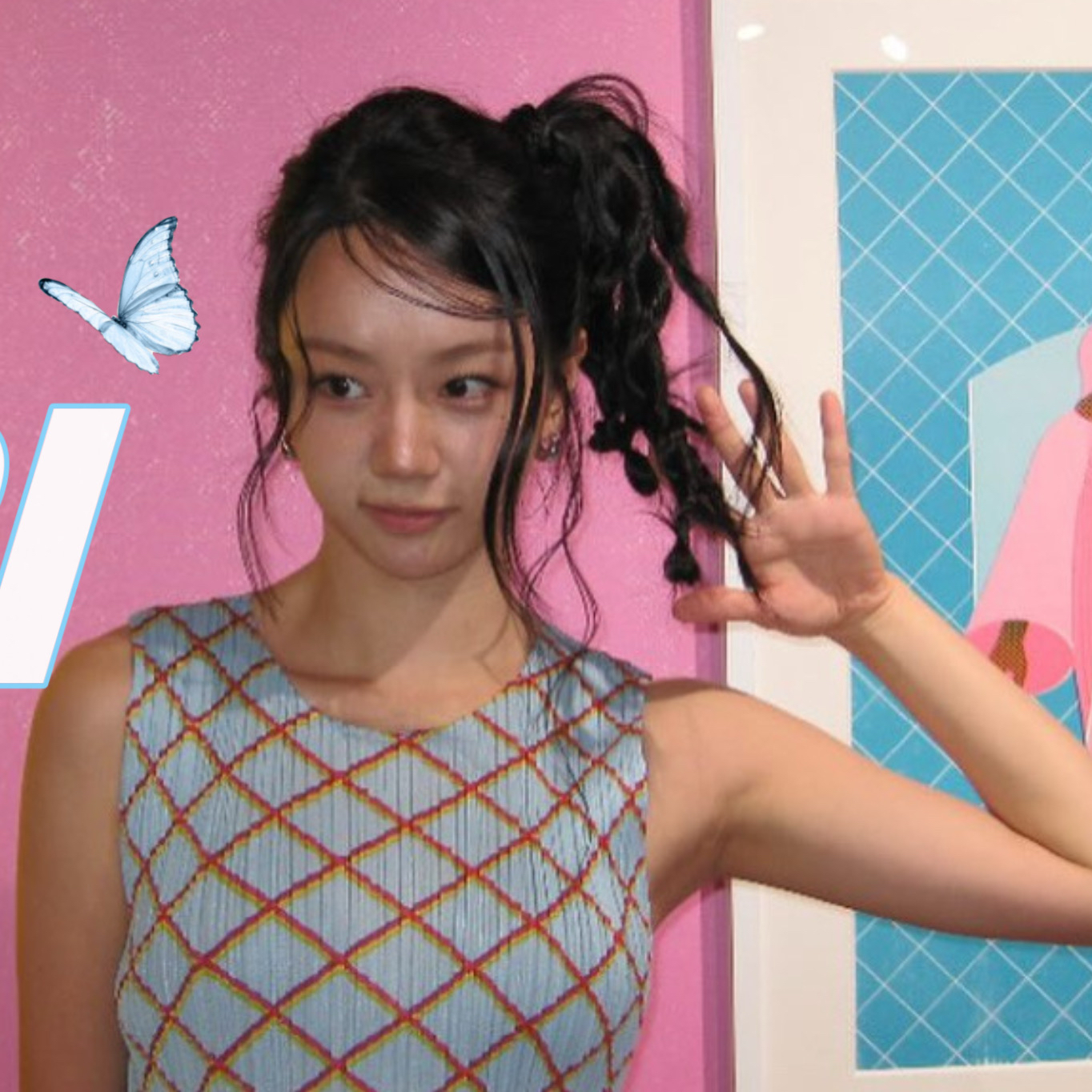 Behind-the-scenes cut of Hyeri