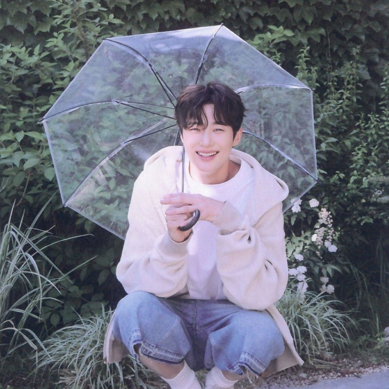 Recent activity shot of Byeon Wooseok