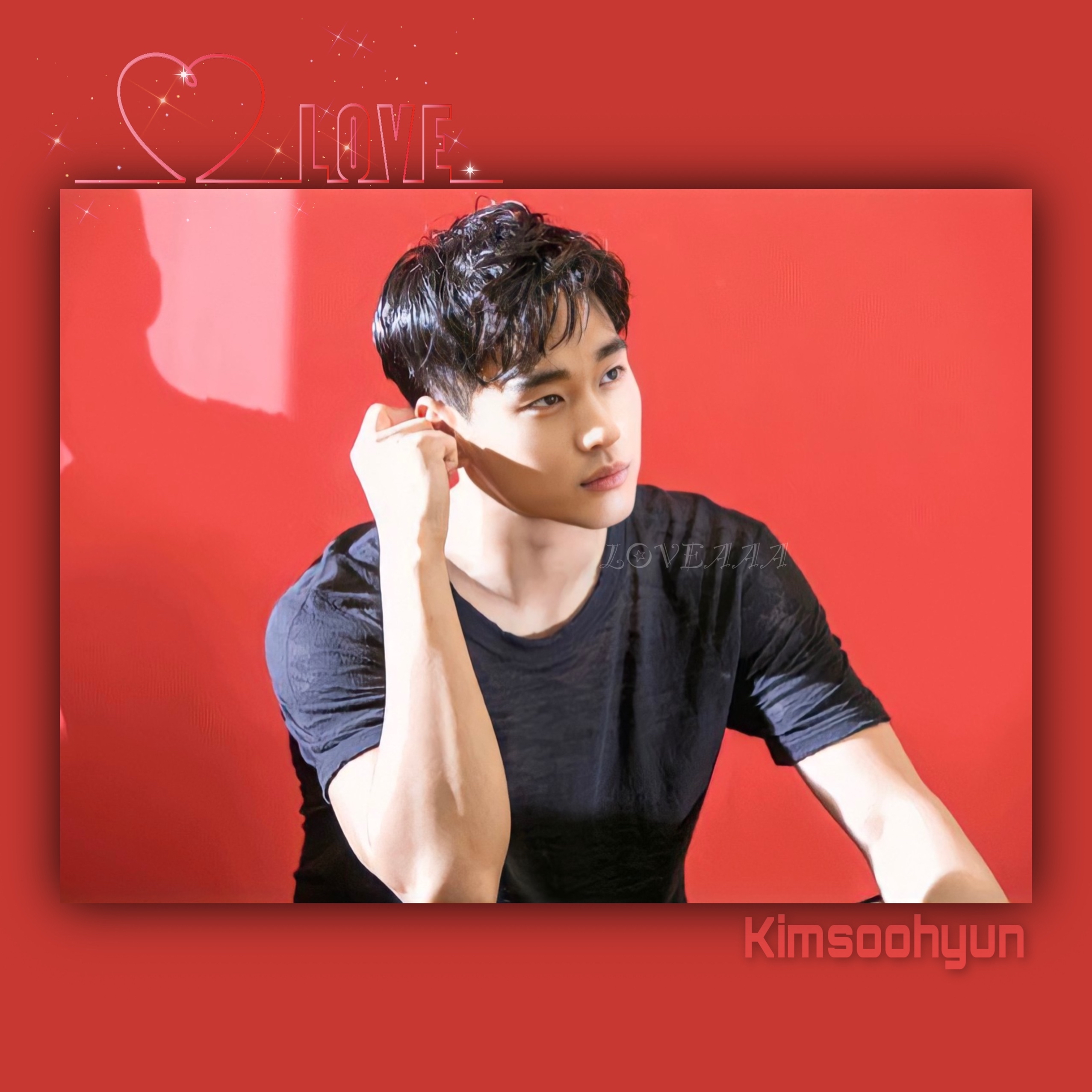 Behind-the-scenes cut of Kim Soohyun
