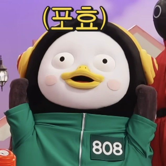 펭수의 비하인드 컷