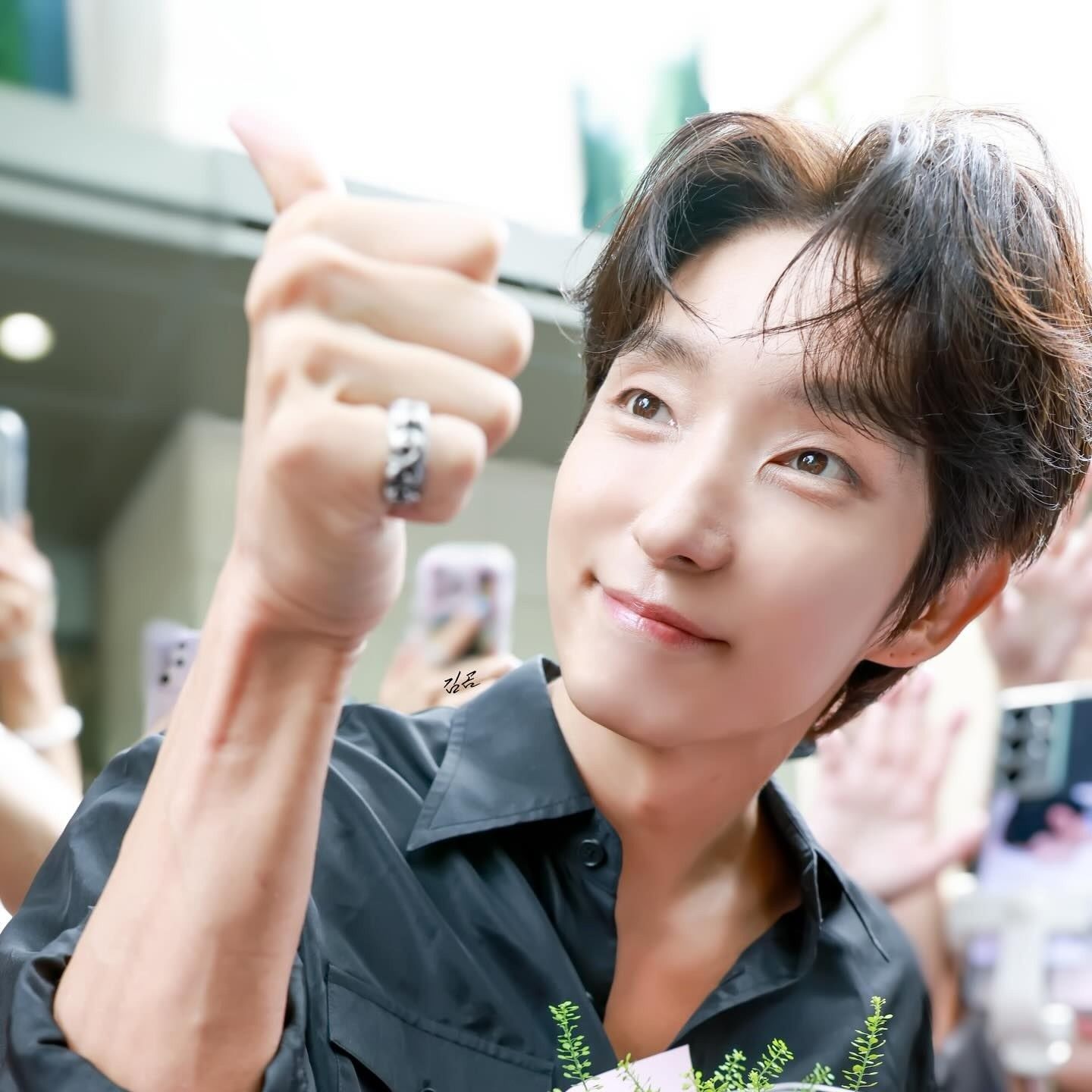 粉絲拍下的李準基瞬間