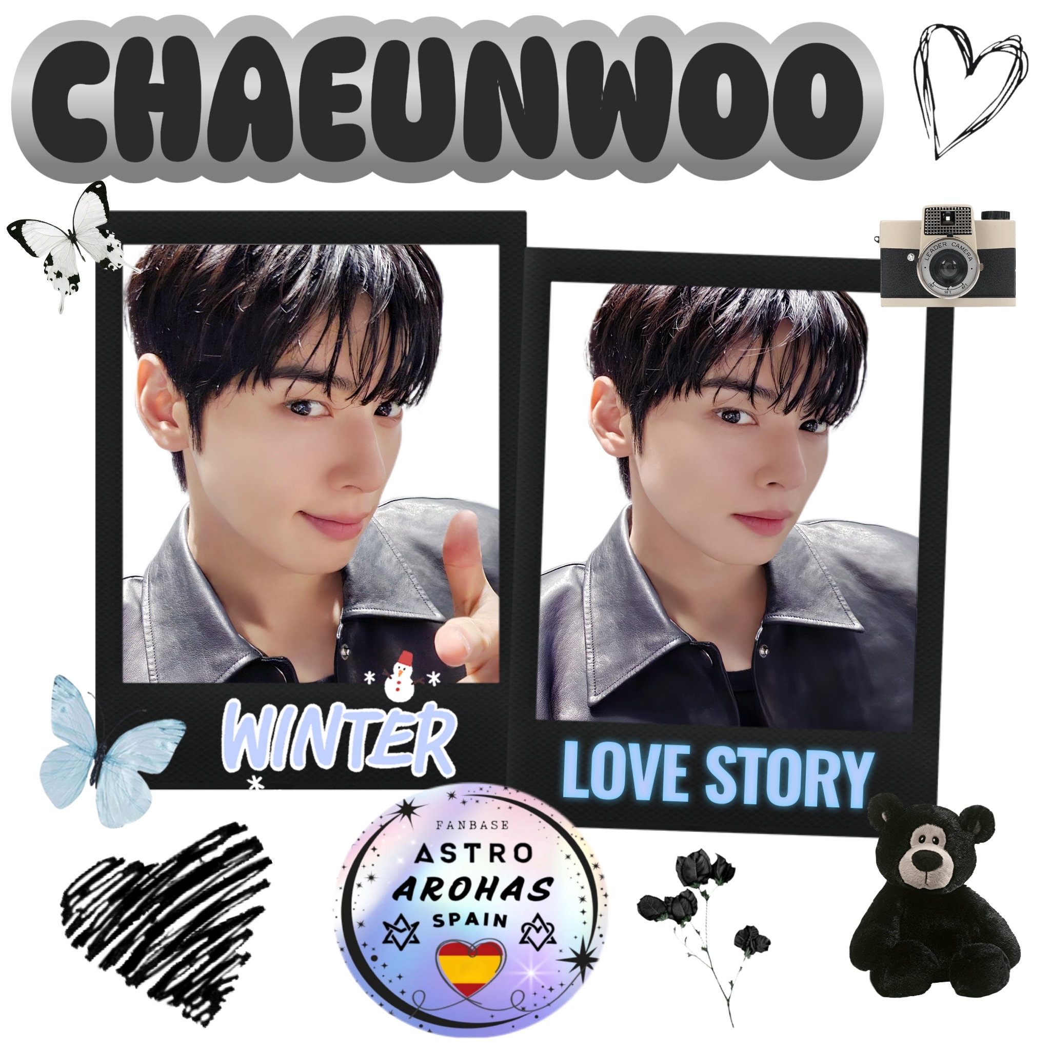 A moment captured by a fan of Cha Eunwoo