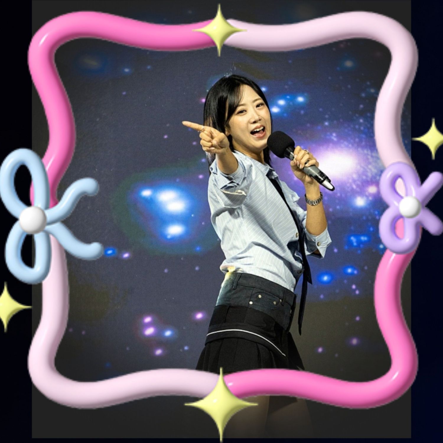 Momen yang diabadikan oleh penggemar Kang Hyeyeon