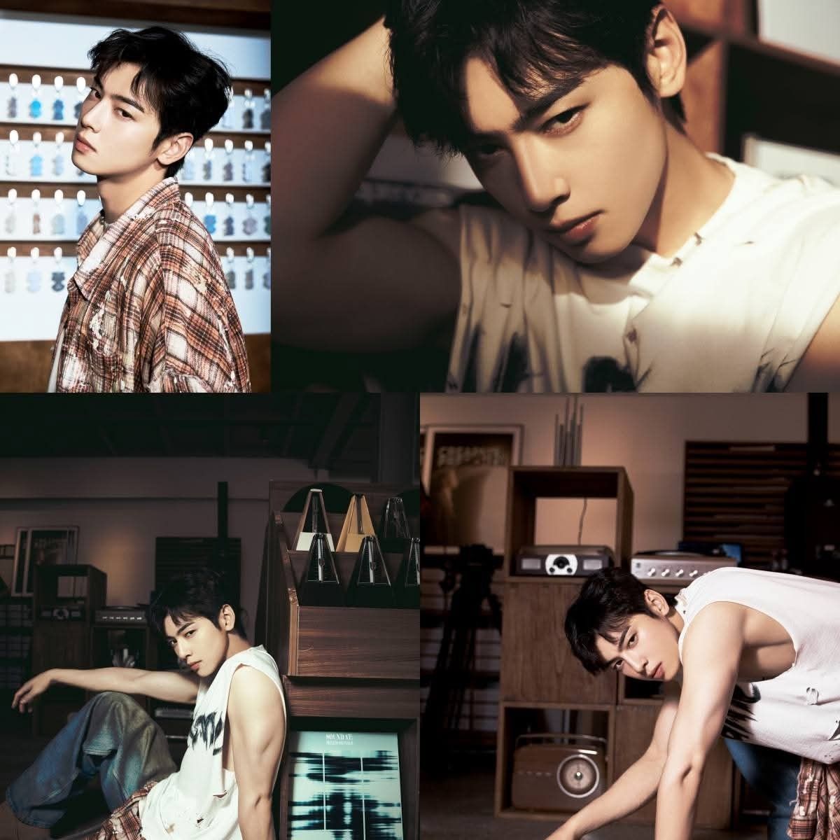 Momen yang diabadikan oleh penggemar Cha Eunwoo