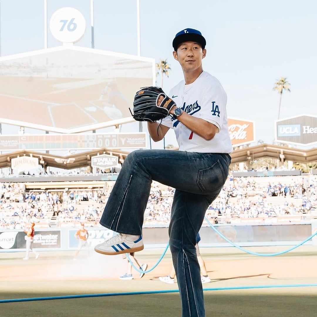 Behind-the-scenes cut of Son Heungmin