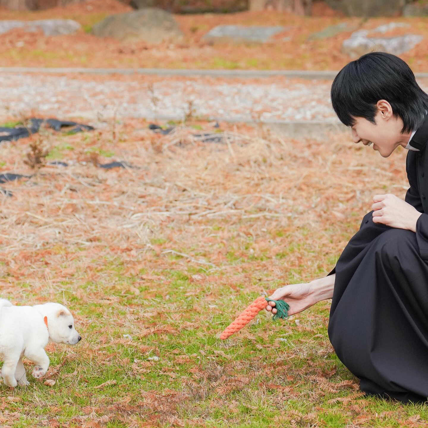 Behind-the-scenes cut of Byeon Wooseok
