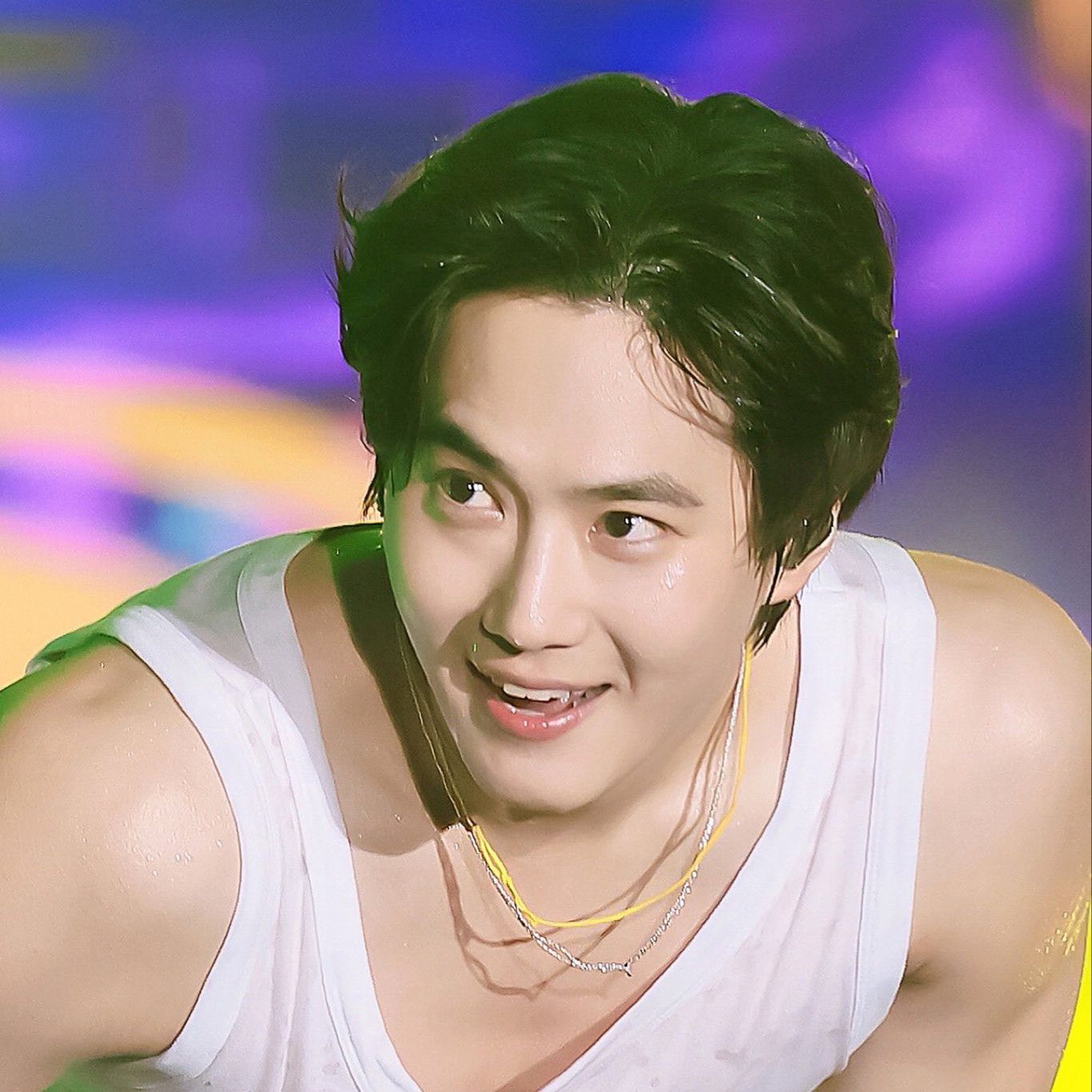 A moment captured by a fan of Suho