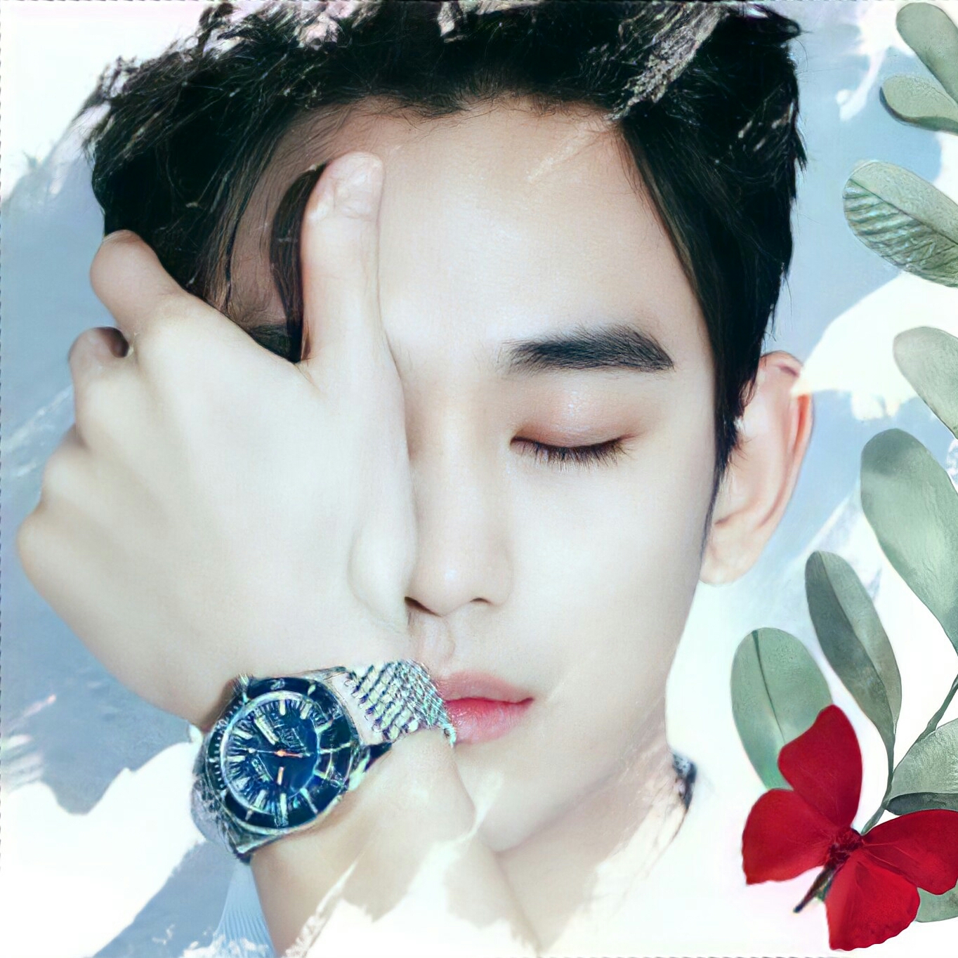 Recent activity shot of Kim Soohyun