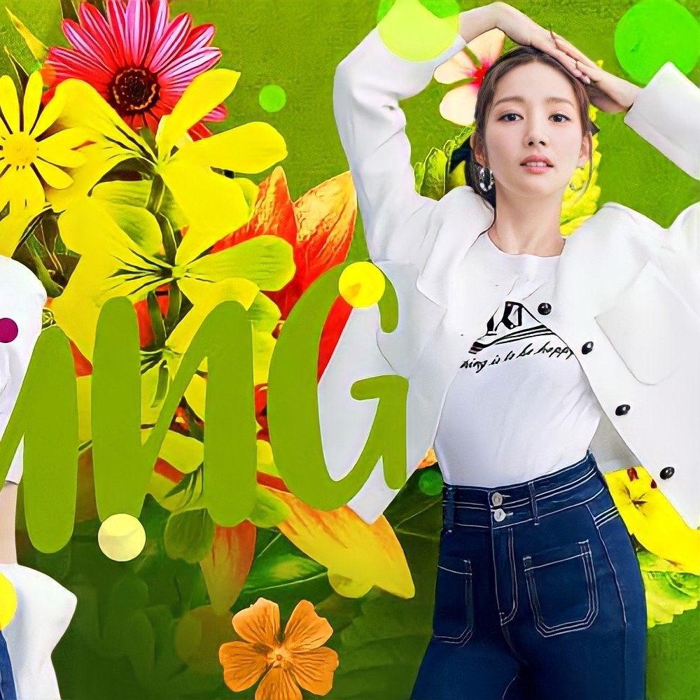 Behind-the-scenes cut of Park Minyoung