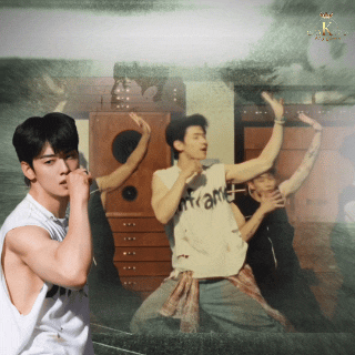 A moment captured by a fan of Cha Eunwoo