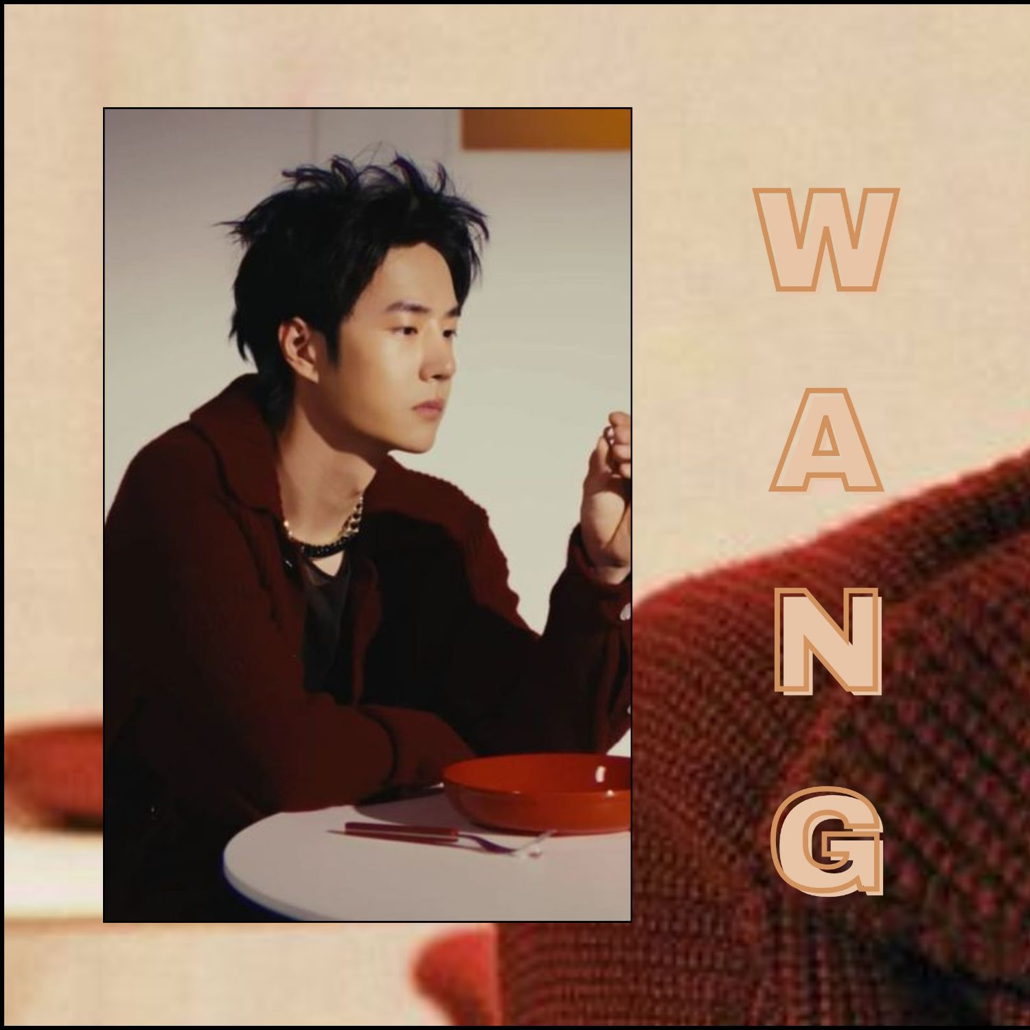 Latest photo of Wang Yibo