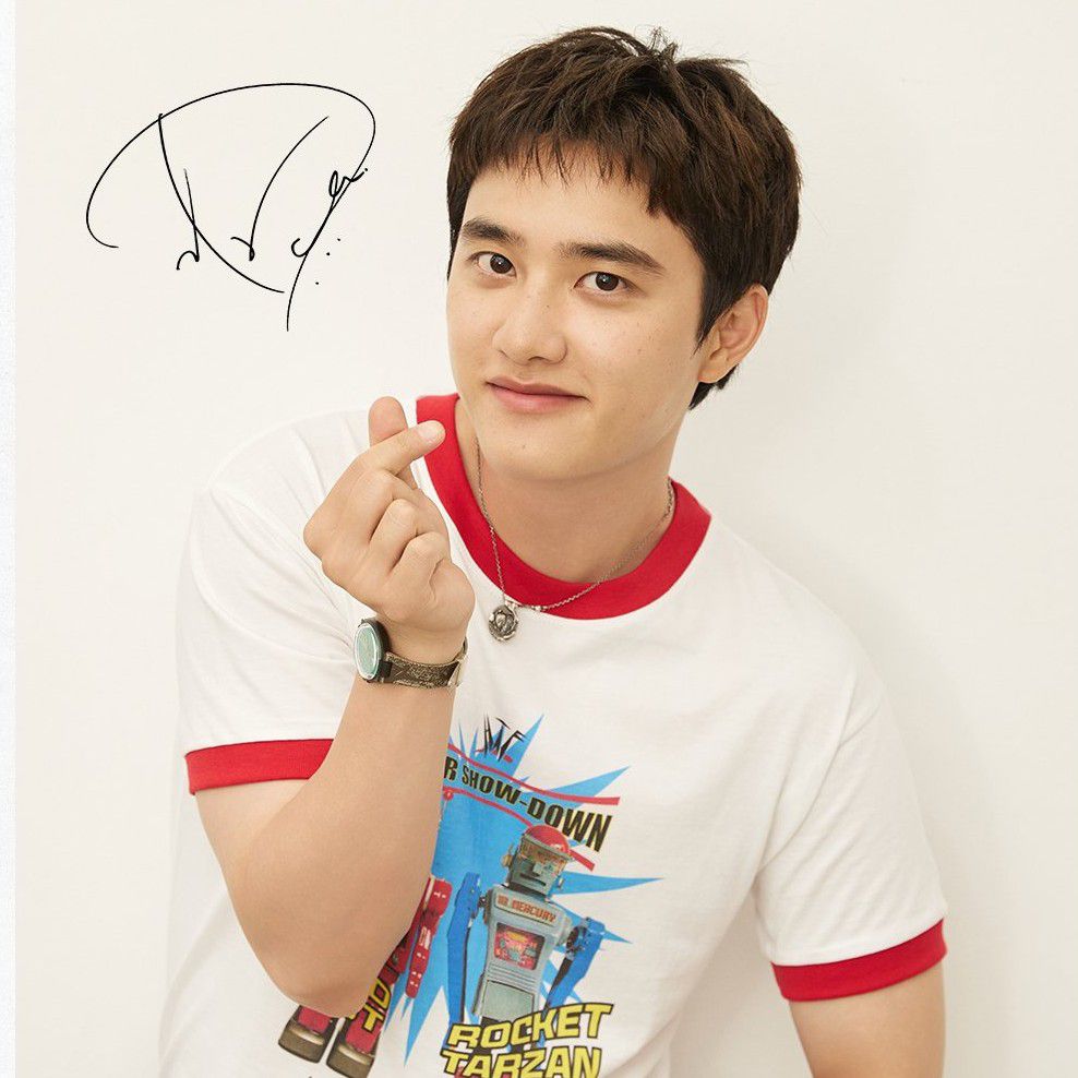 A moment captured by a fan of Doh Kyungsoo (D.O.)
