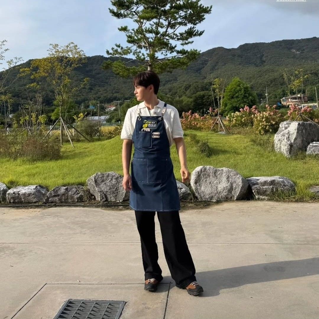 Behind-the-scenes cut of Park Seojin