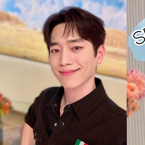 Behind-the-scenes cut of Seo Kangjoon