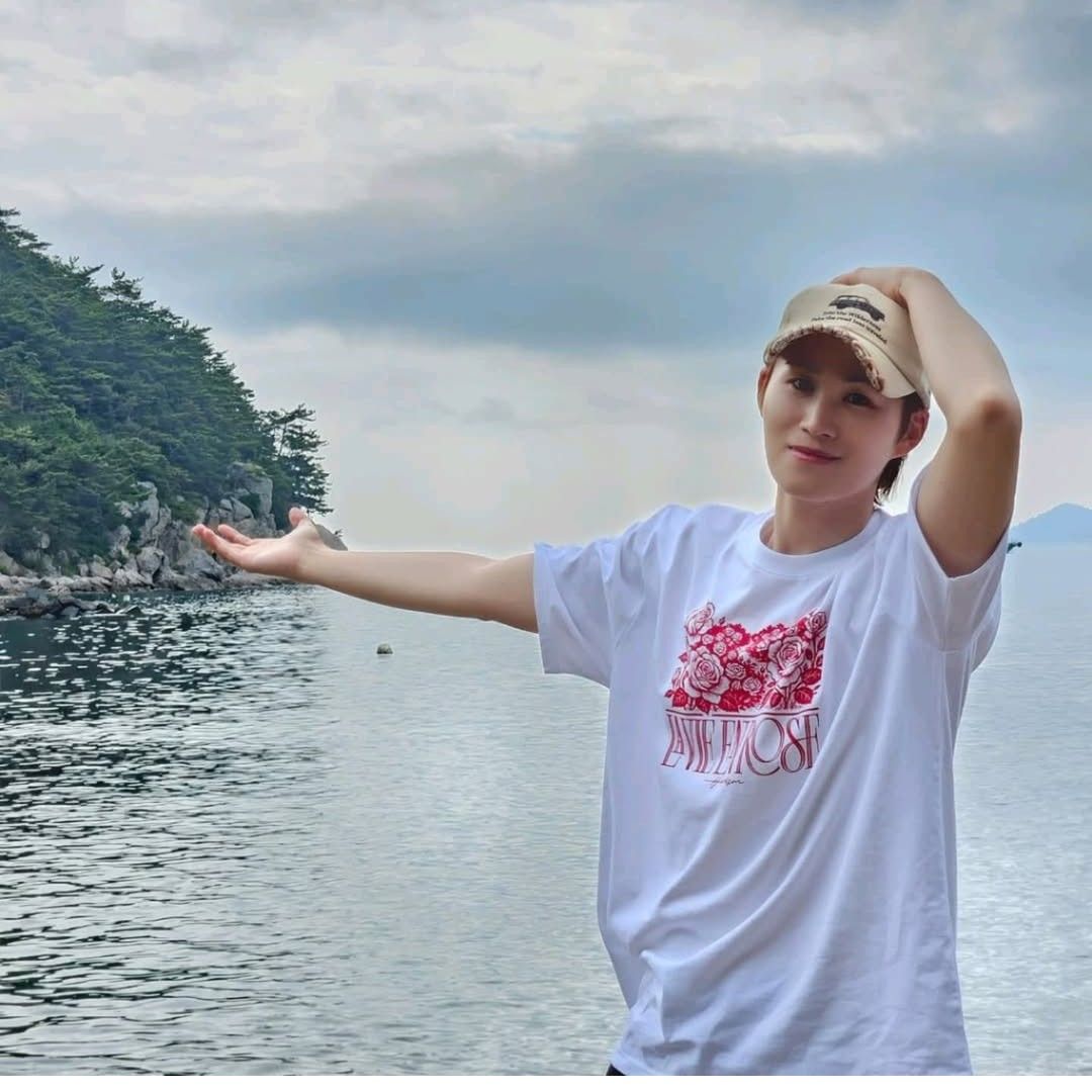A moment captured by a fan of Kim Heejae