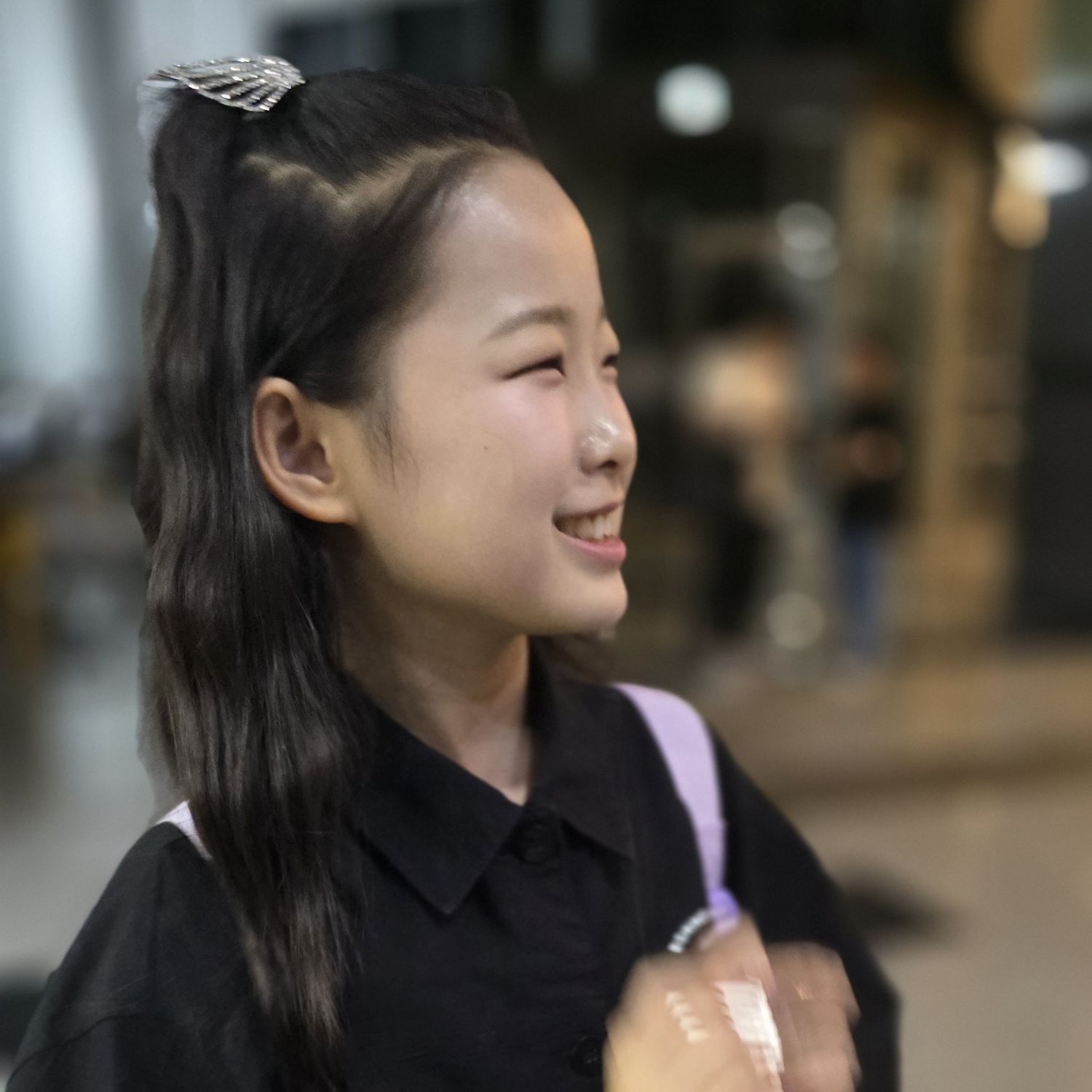 Behind-the-scenes cut of Lee Sooyeon