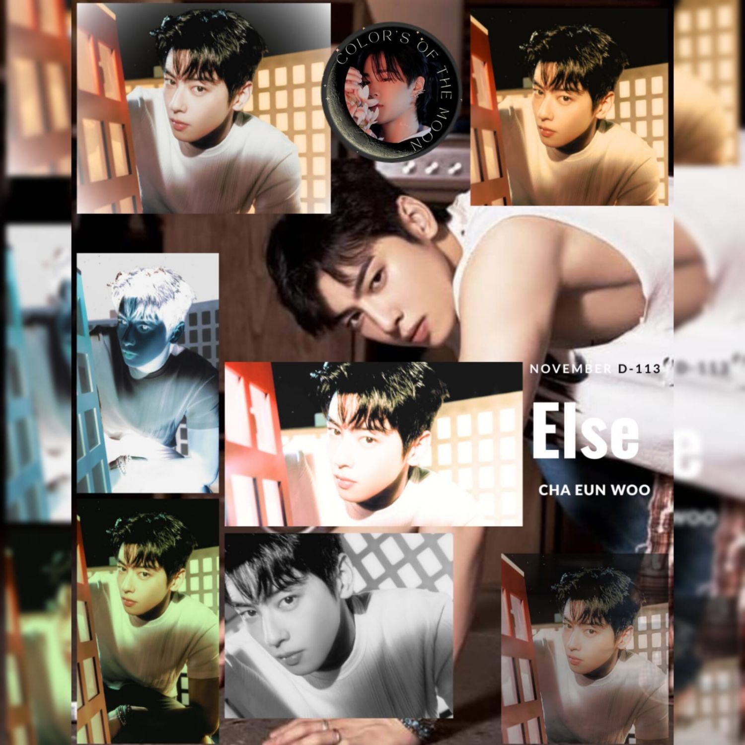 Behind-the-scenes cut of Cha Eunwoo