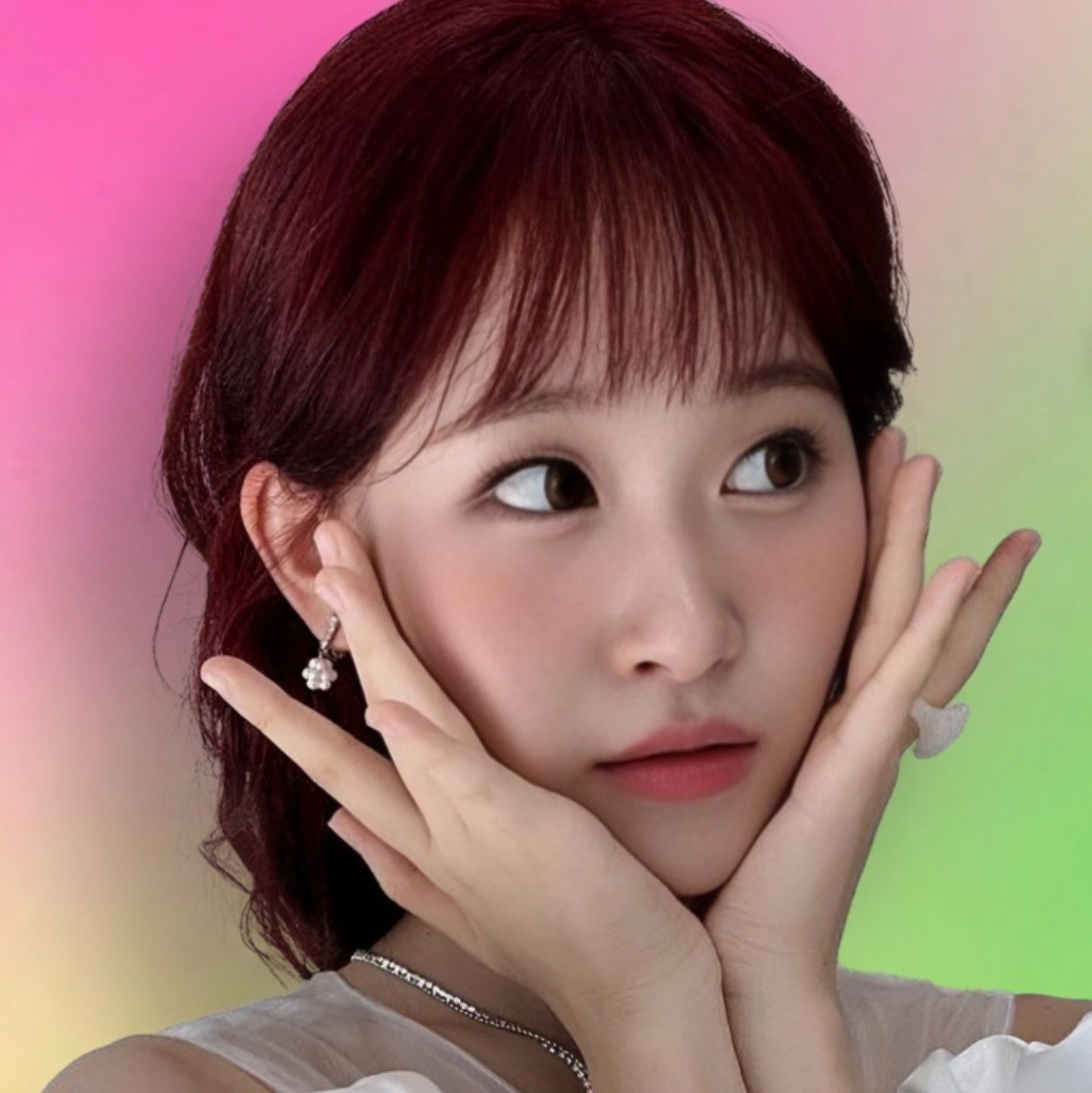 A moment captured by a fan of Kim Dahyun