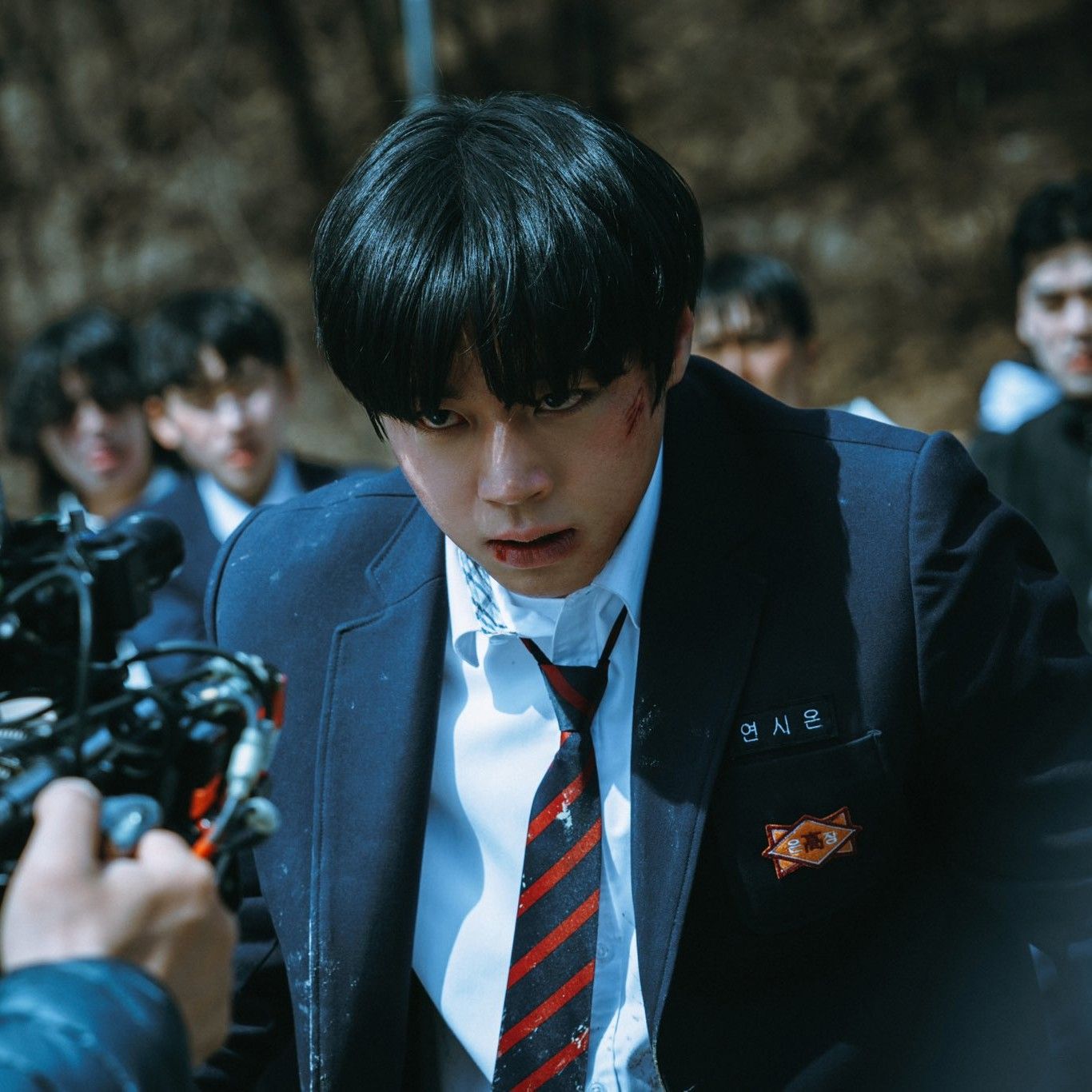 A moment captured by a fan of Park Jihoon