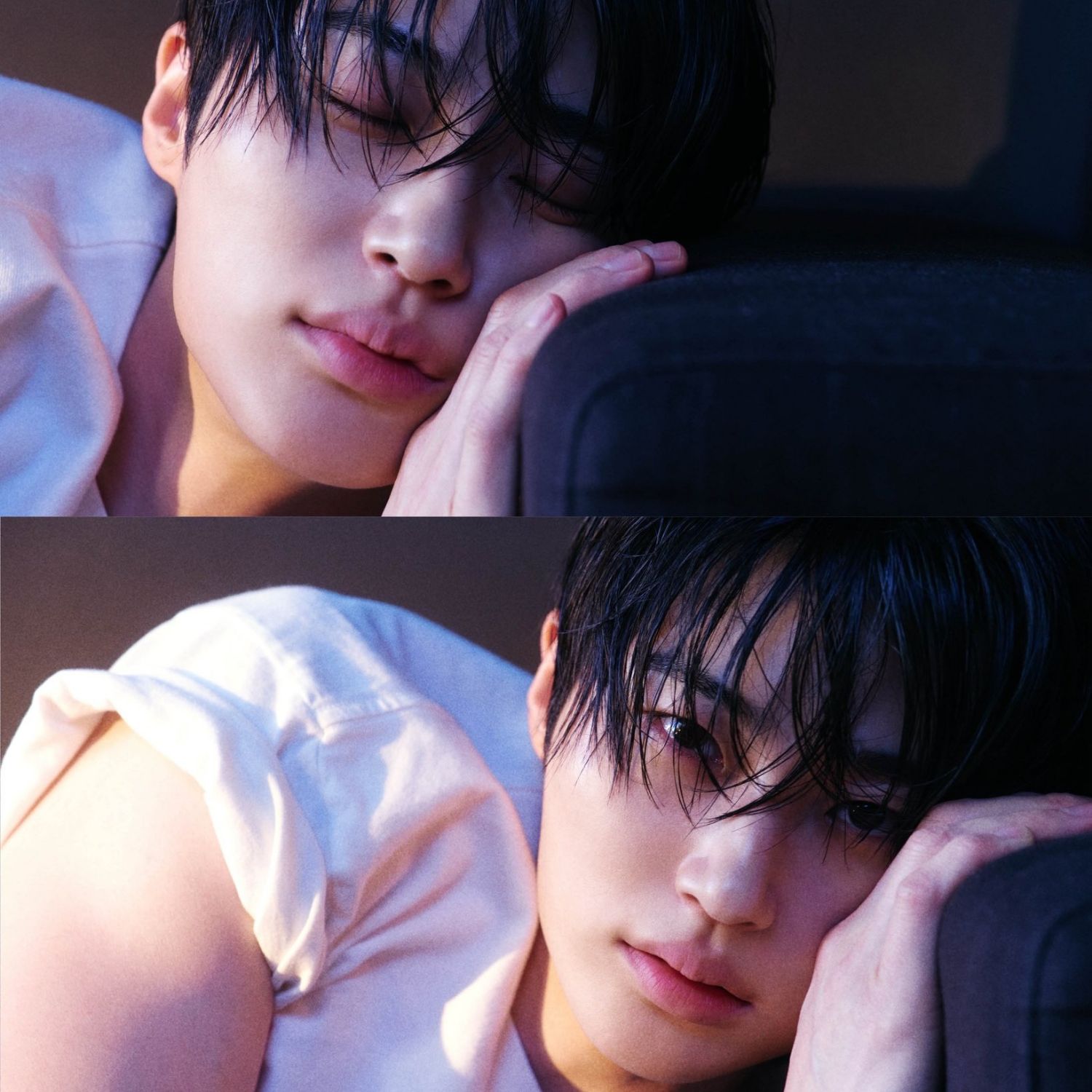 A moment captured by a fan of Byeon Wooseok