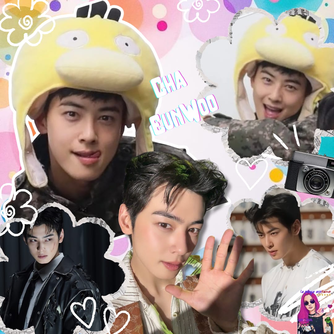 Behind-the-scenes cut of Cha Eunwoo