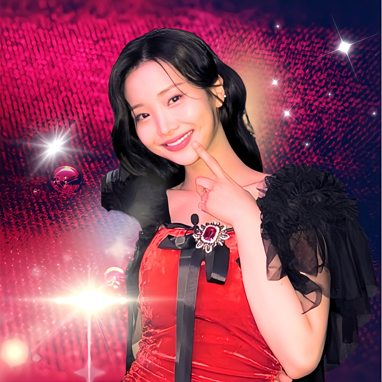 A moment captured by a fan of Kim Soyeon (2004)
