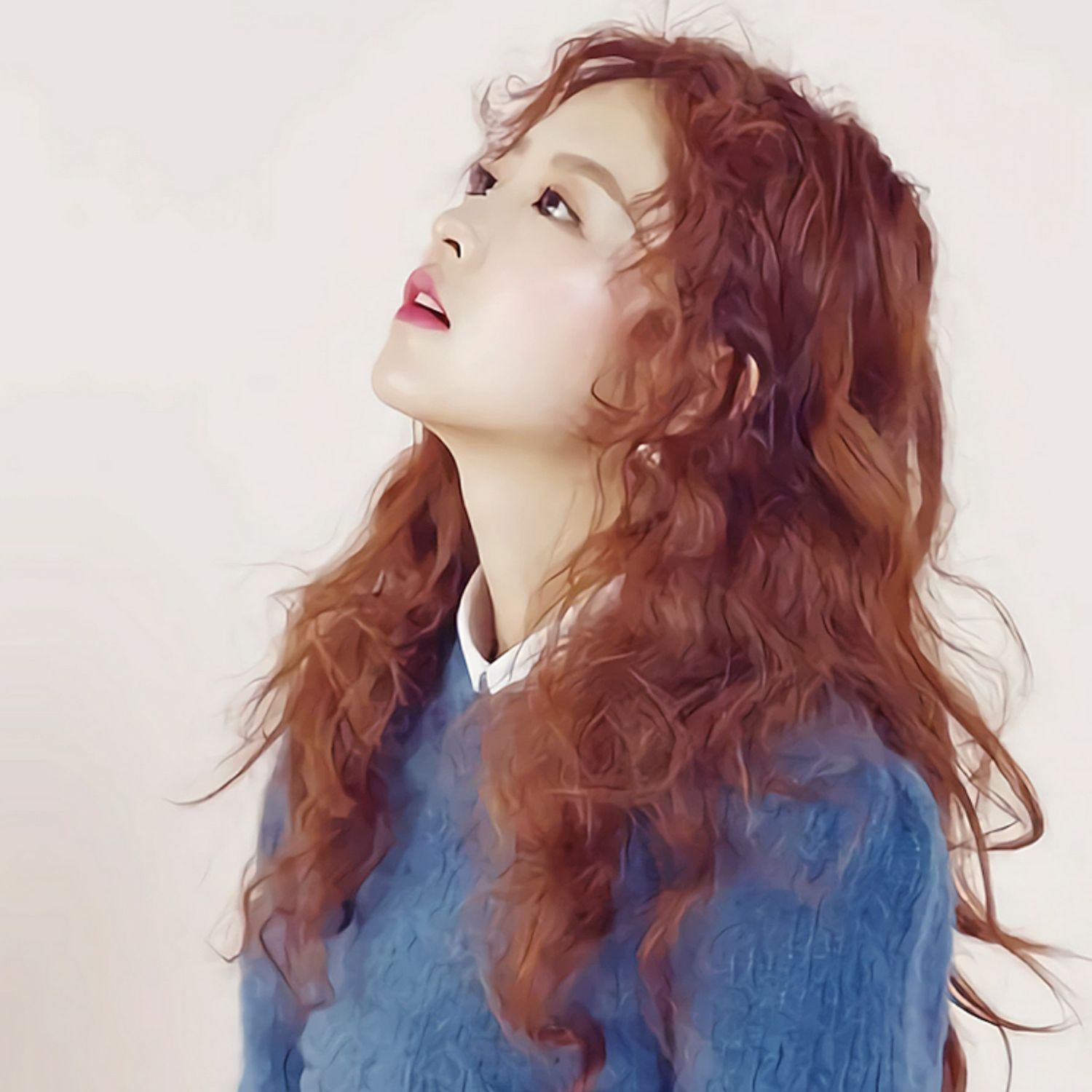 Behind-the-scenes cut of Park Boyoung
