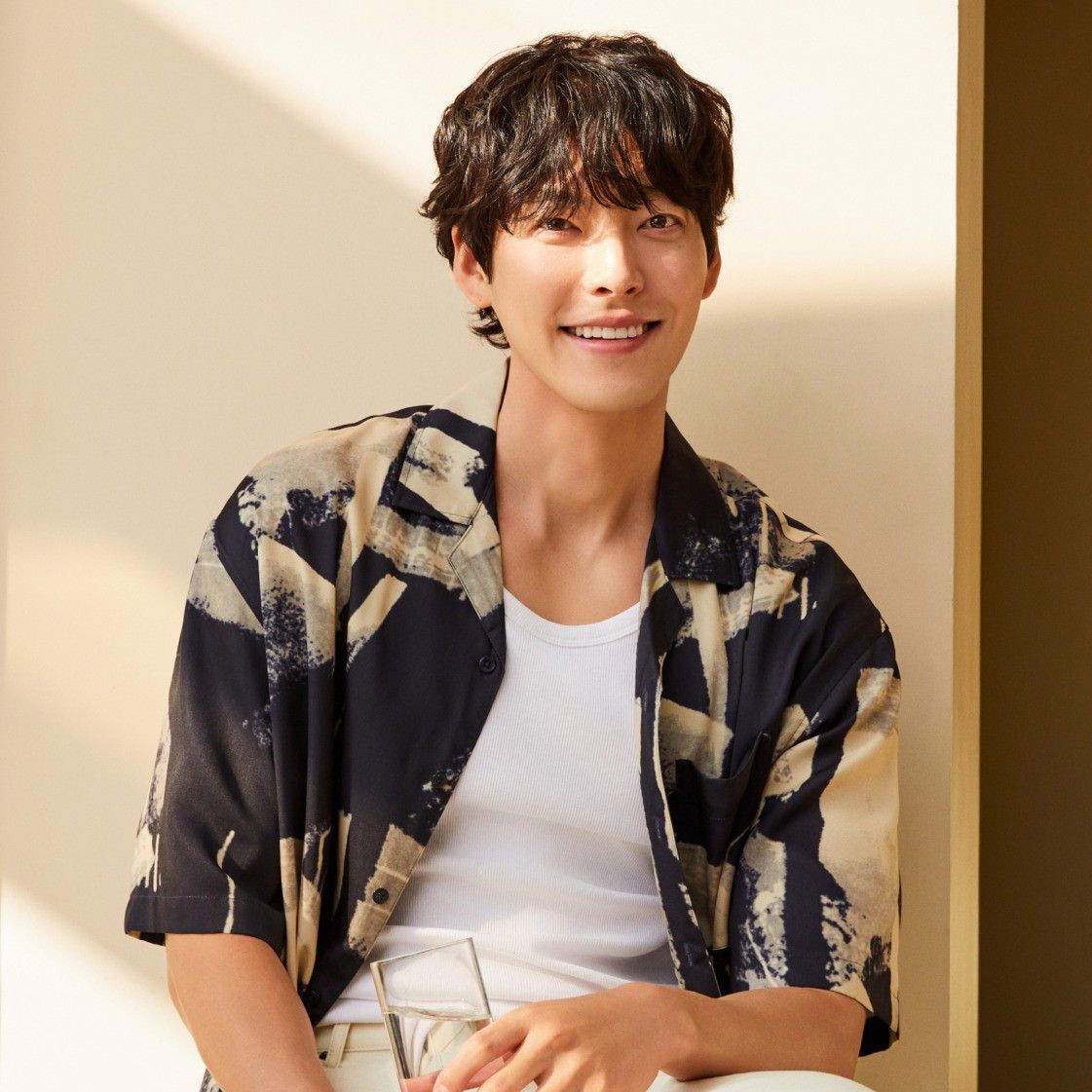 Recent activity shot of Kim Woobin