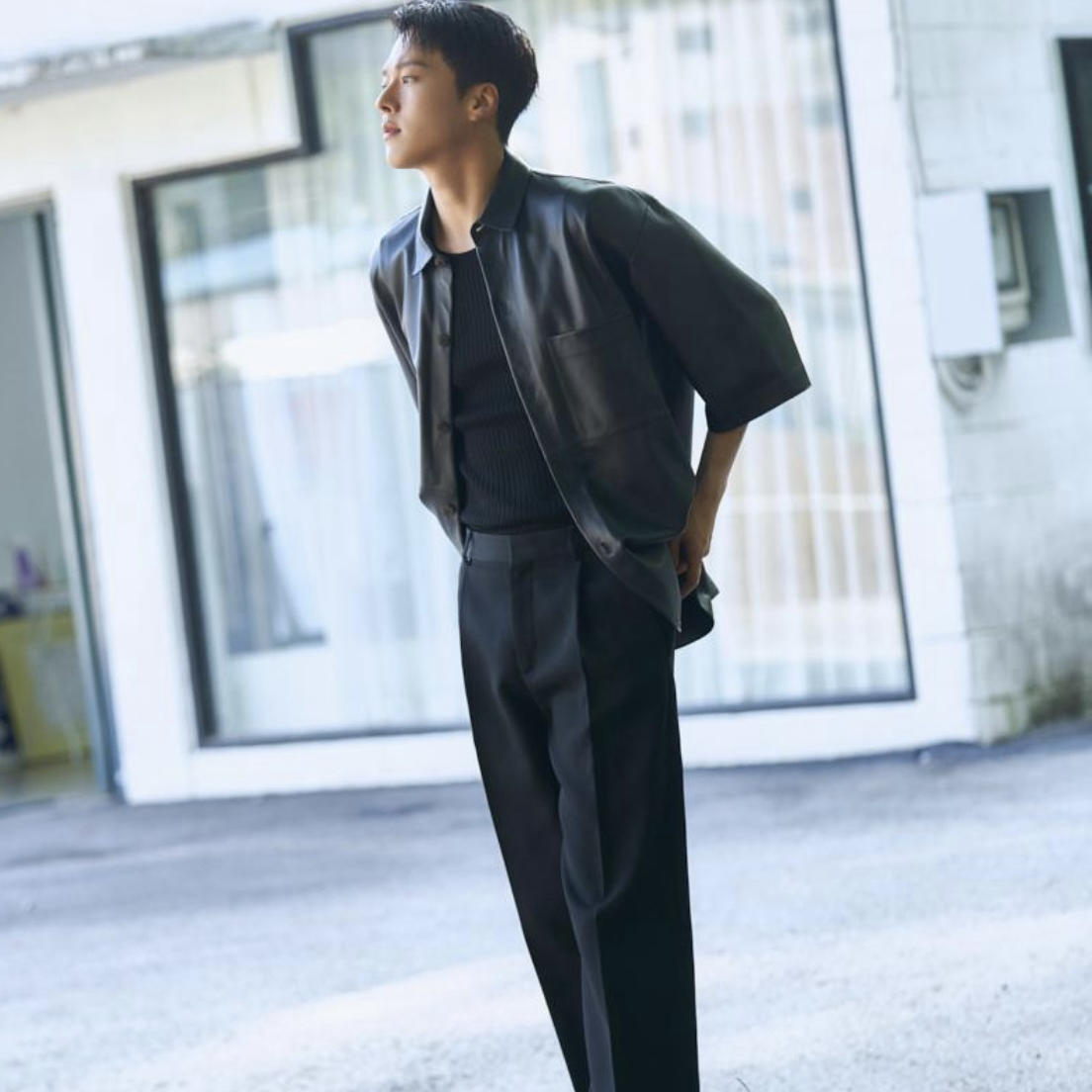 Behind-the-scenes cut of Jang Kiyong