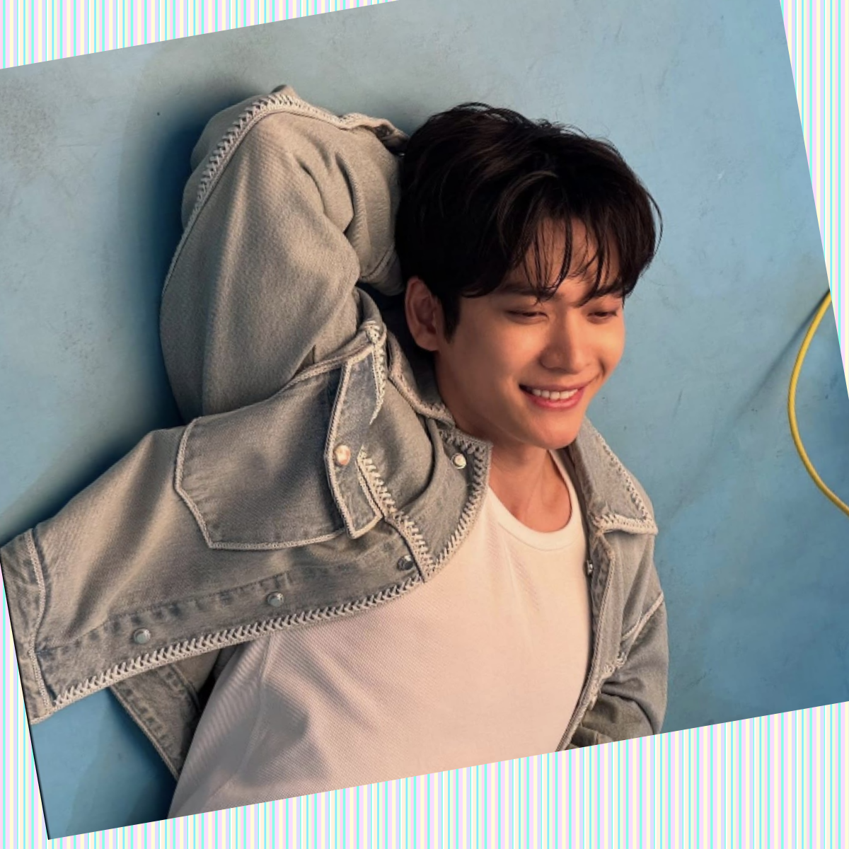 Behind-the-scenes cut of Kang Taeoh