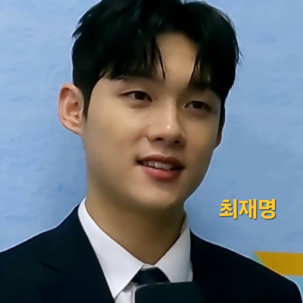 Behind-the-scenes cut of Choi Jaemyeong