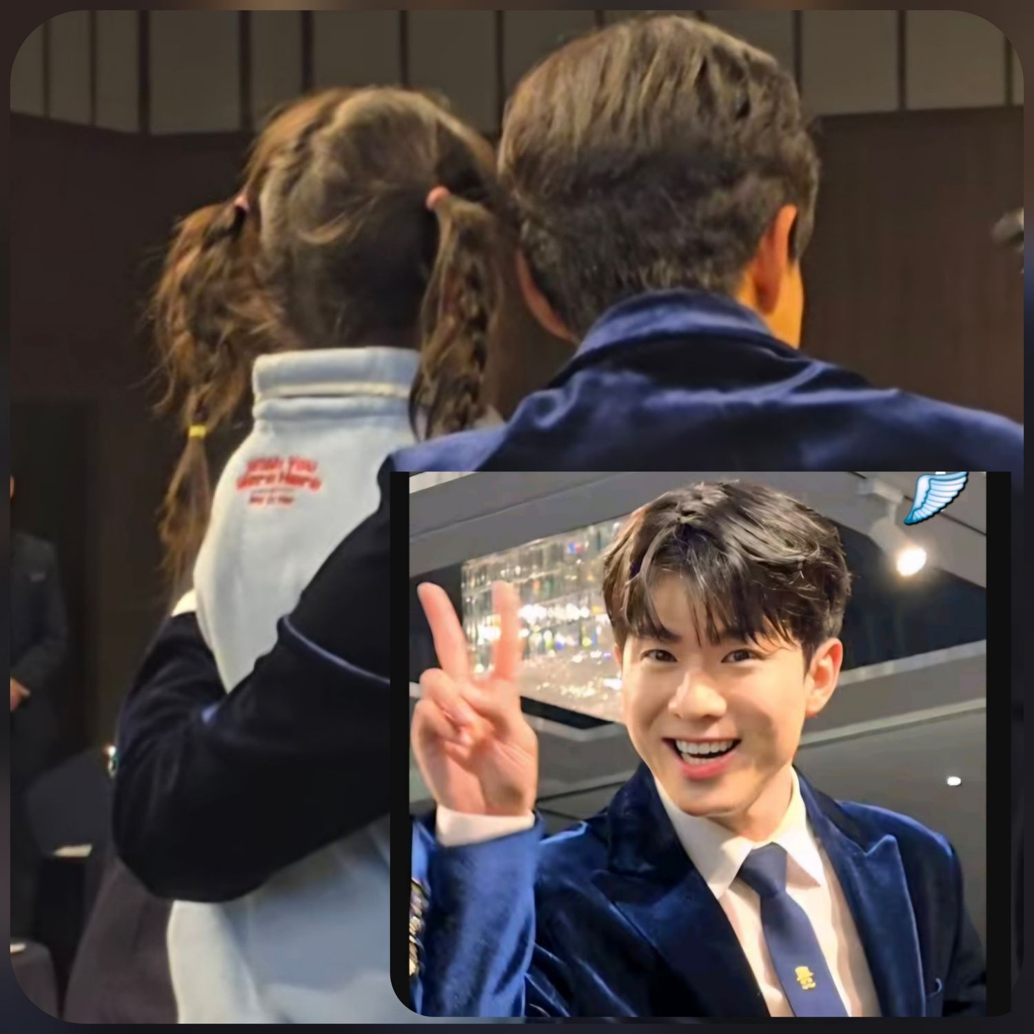 ナ・テジュのビハインドカット