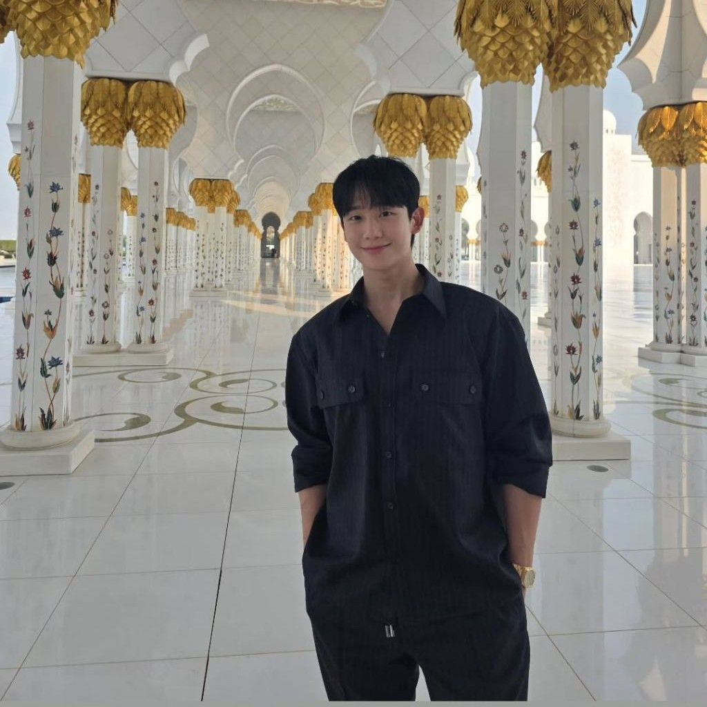 粉絲拍下的丁海寅瞬間