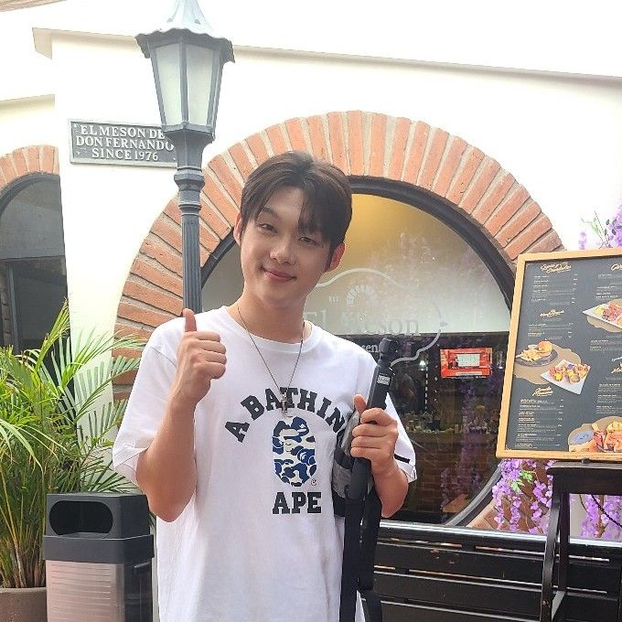 Behind-the-scenes cut of Choi Jaemyeong