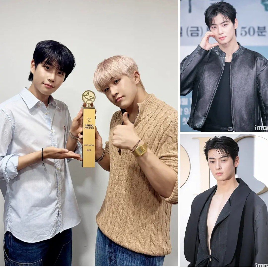 Recent activity shot of Cha Eunwoo