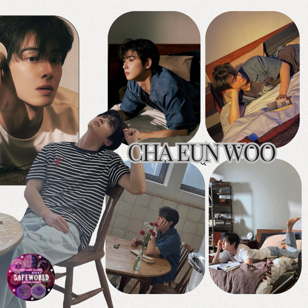 Recent activity shot of Cha Eunwoo