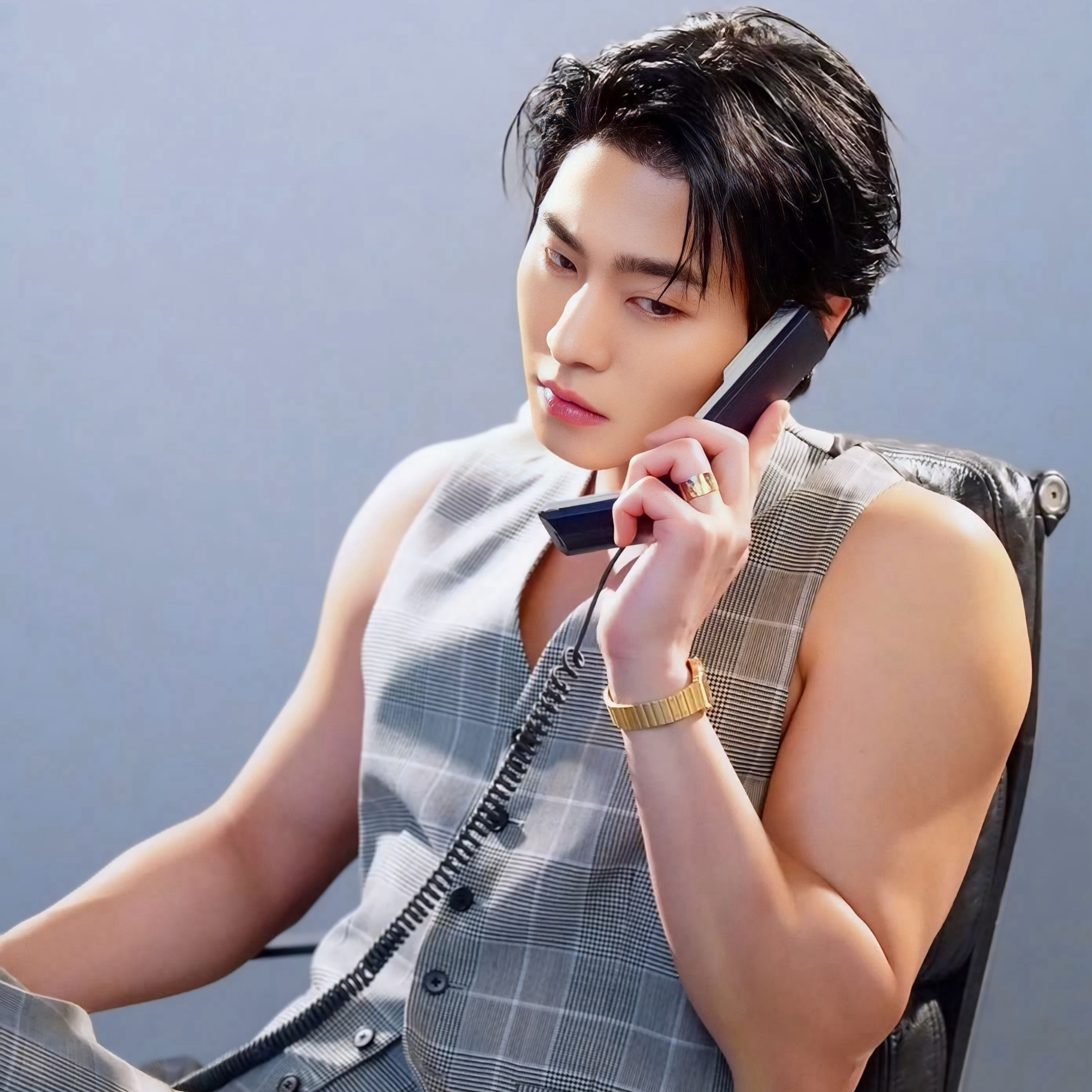 Recent activity shot of Ahn Hyoseop