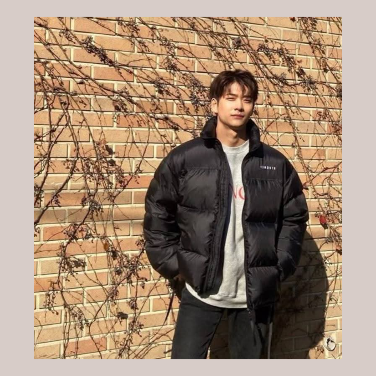 A moment captured by a fan of Kang Taeoh