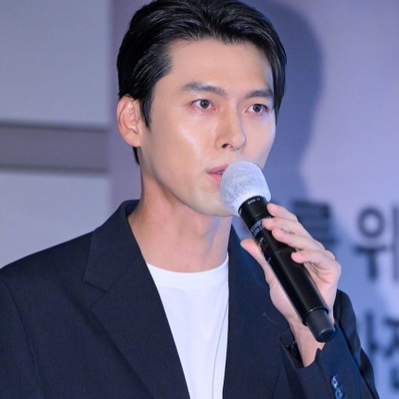 Recent activity shot of Hyun Bin