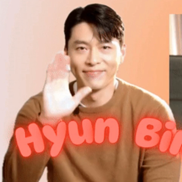 Behind-the-scenes cut of Hyun Bin