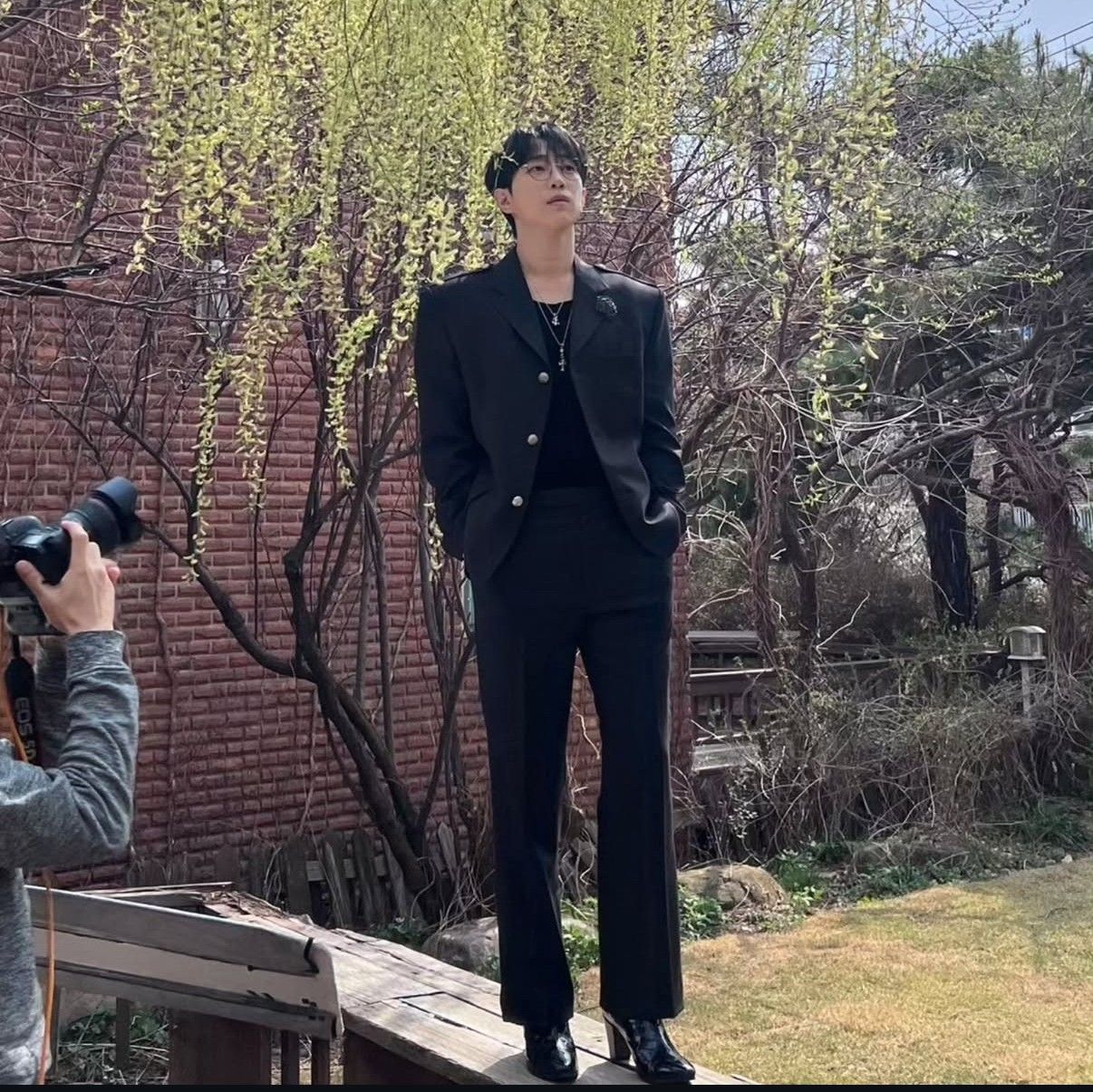 A moment captured by a fan of An Sunghoon