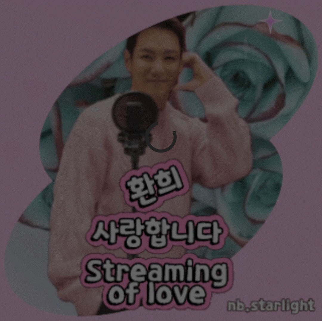 Behind-the-scenes cut of Hwanhee