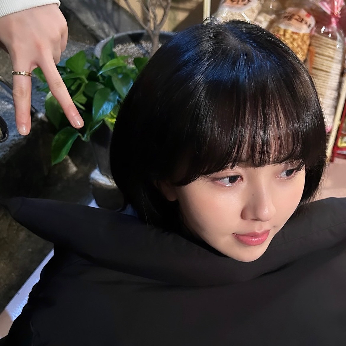 Behind-the-scenes cut of Kim Sohyun